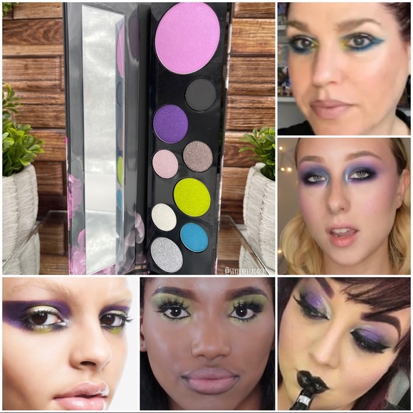 🆕 MAC Pretty Punk Eyeshadow & Highlighter Palette Limited Edition - Picture 6 of 16